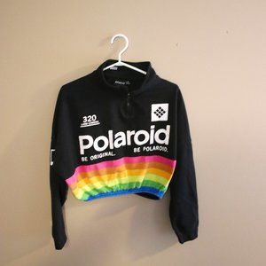 Polaroid Crop Top Sweater